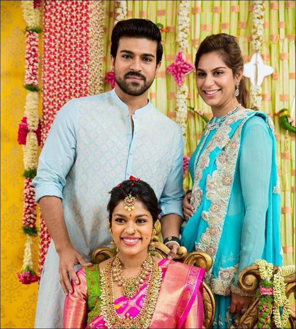 Megastar Chiranjeevi's second daughter Srija Konidela entered wedlock with NRI Kalyan at a private wedding ceremony. Chiranjeevi daughter Srija,Chiranjeevi daughter Srija wedding,Chiranjeevi daughter Srija marriage,Srija wedding,Srija marriage,Srija wedding pics,Srija wedding images,Srija wedding photos,Srija wedding stills,Srija wedding pictures,Ram Charan,Allu Arjun,C