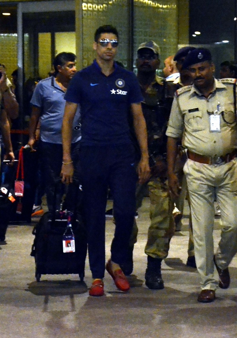 The Indian cricket team, led by skipper Mahendra Singh Dhoni, arrived here on Monday evening ahead of the World Twenty20 second semi-final clash against the West Indies on Thursday. Team India,India Team,India vs West Indies,India vs West Indies Semi Final,India Semi Final,World T20 Semi Final,T20 semi final,World T20,world t20 results,Dhoni,Virat Kohli,Ravichandran Ashwin,Ashish Nehra,Yuvaraj singh