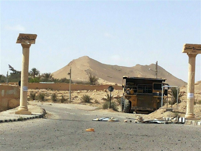 Syrian government forces backed by heavy Russian air support drove Islamic State out of Palmyra on Sunday, inflicting what the army called a mortal blow to militants who seized the city last year and dynamited its ancient temples. Palmyra recaptured from ISIS,Palmyra recaptured,Palmyra,Islamic State,Syrian government,ancient temples,Syria and Iraq,Russian and Syrian air strikes