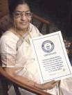 Legendary playback singer P. Susheela has become the Guinness World Records title holder for the highest number of solo, duet and chorus backed songs in over six Indian languages.