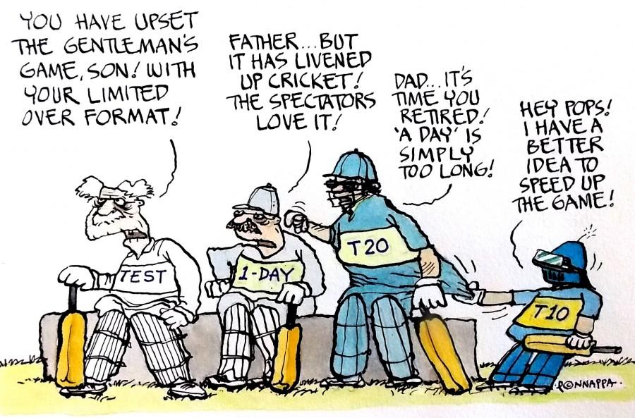 IBTimes Cartoon Cricket,ICC World T20 2016,ICC Cricket World Cup 2015