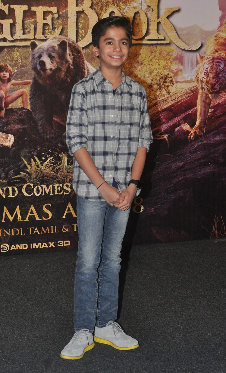 He never had starry dreams, but still found a vestibule to showbiz amid the wilderness of an Indian jungle with Neel Sethi,The Jungle Book,The Jungle Book star Neel Sethi,Indian jungle,Disney's adventure fantasy film,actor Neel Sethi,Neel Sethi pics,Neel Sethi images,Neel Sethi stills,Neel Sethi pictures