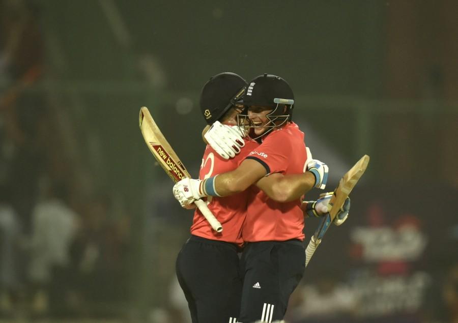 England produced a dominant performance to outclass New Zealand by seven wickets in their World Twenty20 semi-final at the Ferozeshah Kotla Stadium. England beat New Zealand,England vs New Zealand,England vs New Zealand semi final,World T20 final,ICC World T20 Semi-finals,world t20 results,England,England to Final,World T20 pics,World T20 images,World T20 photos,World T20 stills,World T20 pictures