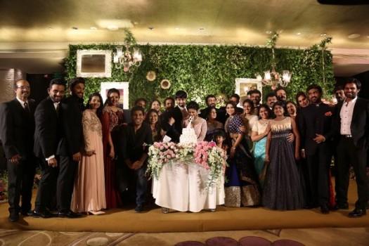 Megastar Chiranjeevi's second Srija Konidela wedding reception.