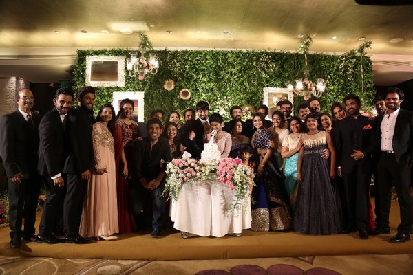Megastar Chiranjeevi's second Srija Konidela wedding reception. Srija Konidela wedding reception,Srija Konidela reception,Chiranjeevi,ram charan,Allu arjun,Srija Konidela wedding reception pics,Srija Konidela wedding reception images,Srija Konidela wedding reception stills,Srija Konidela wedding reception pictures,Sri