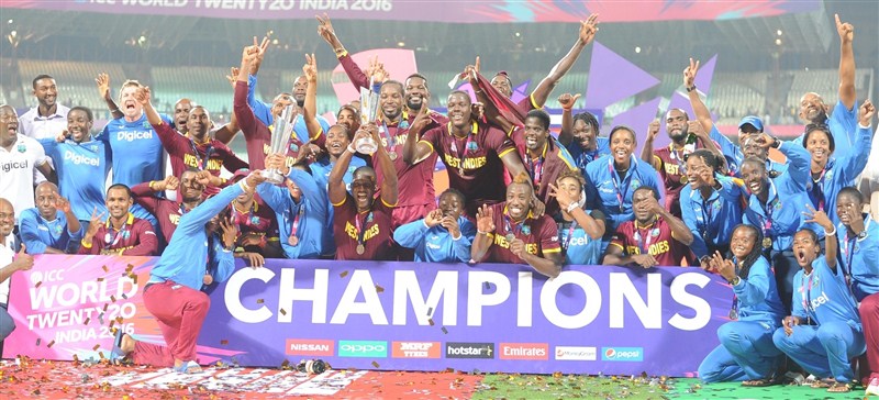 Both men and women team of West Indies after winning their respective World Twenty20 titles got into celebration and party mode with 'Champion Dance' that has been made famous by star all-rounder Dwayne Bravo. Windies men,Windies women,Windies celebrate World T20 win with Champion Dance,World T20 win with Champion Dance,Champion Dance,World Twenty20 titles,World T20