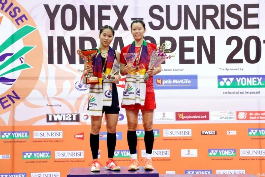 Japan's rising star shuttler Kento Momota and Thailand's Ratchanok Intanon emerged winners in the finals of the $300,000 India Open Superseries on Sunday. Badminton,India Open,Kento Momota and Thailand's Ratchanok Intanon,Kento Momota,Ratchanok Intanon,India Open 2016