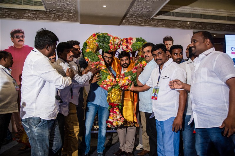 Megastar Chiranjeevi and Ram Charan met and greeted the blood donors and organisers, who contributed dearly towards the success of the mega blood donation camps organized across various parts of the world. Chiranjeevi,Ram Charan,Chiranjeevi thanked the blood donors,Ram Charan thanked the blood donors,mega blood donation camps,blood donation camps,blood donation