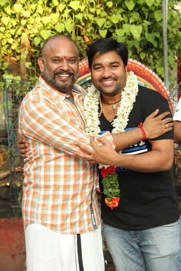 The sequel to 2007 Tamil coming-of-age sports drama Chennai 600028 movie launch,Chennai 600028 movie pooja,Chennai 600028,Venkat Prabhu,Gangai Amaran,Premgi Amaren,Vaibhav,Chennai 600028 part 2,Chennai 600028 sequel