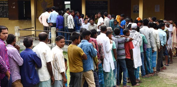 The first phase of polling in Assam started at 7.00 a.m. on Monday for the 65 legislative assembly constituencies, officials said. Assembly Elections 2016,Assembly Elections,Assam,Assam Elections 2016,Assam Assembly Elections