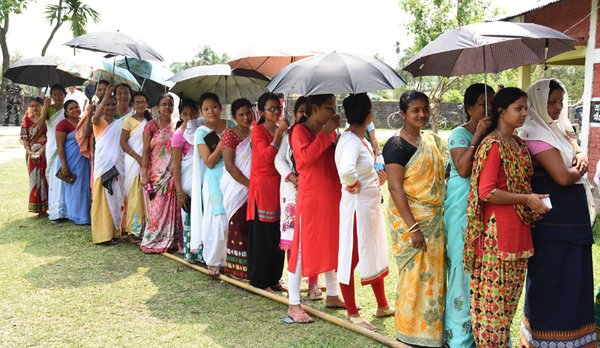 The first phase of polling in Assam started at 7.00 a.m. on Monday for the 65 legislative assembly constituencies, officials said. Assembly Elections 2016,Assembly Elections,Assam,Assam Elections 2016,Assam Assembly Elections
