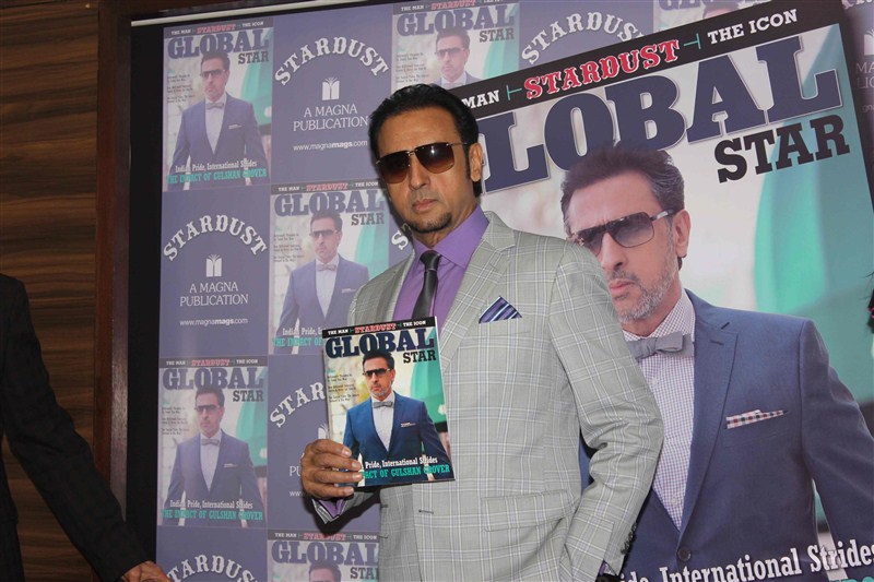 Bollywood's 'bad man' Gulshan Grover unveils latest cover of Stardust magazine. Gulshan Grover,Stardust magazine,Stardust,bad man,Bollywood bad man,Gulshan Grover unveils Stardust magazine,Gulshan Grover unveils magazine