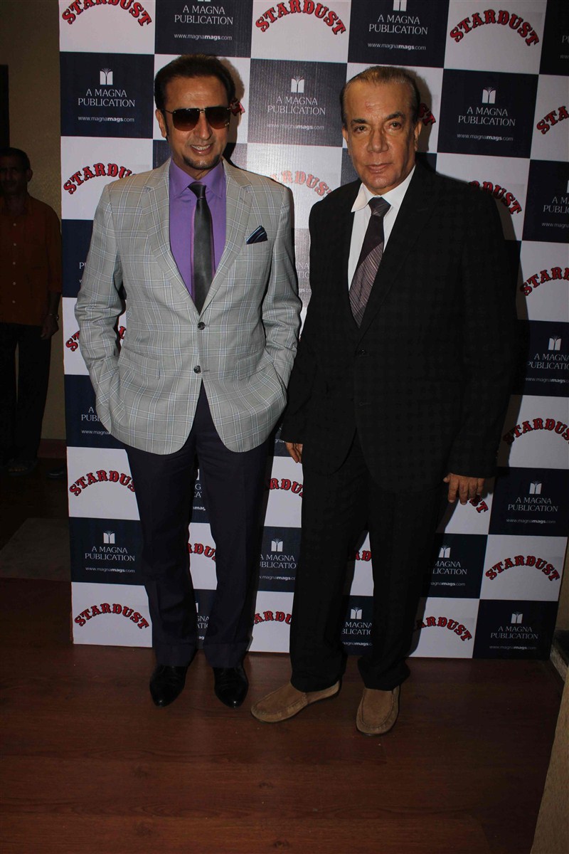 Bollywood's 'bad man' Gulshan Grover unveils latest cover of Stardust magazine. Gulshan Grover,Stardust magazine,Stardust,bad man,Bollywood bad man,Gulshan Grover unveils Stardust magazine,Gulshan Grover unveils magazine