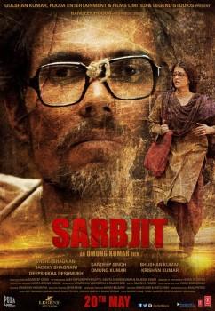 Bollywood actress Aishwarya Rai Bachchan's Sarbjit first look poster.