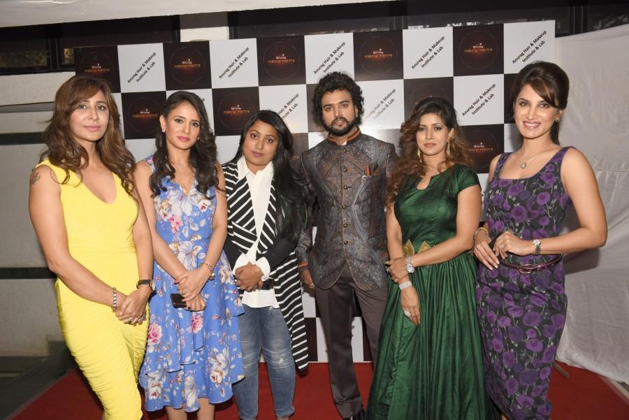 Anurag Vardhan Jaiswal's Annual Hair and Makeup seminar,Anurag Vardhan Jaiswal,Rohit Verma,Aneel Murarka,Shweta Khanduri,Shagun Gupta,Smita Gondkar,choreographer Shabina Khan,Vivek Mishra,Kanwaljit