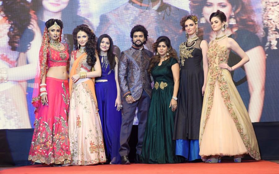 Celebrities attended the show were - Rohit Verma, Aneel Murarka, Shweta Khanduri, Shagun Gupta, Smita Gondkar, choreographer Shabina Khan, Vivek Mishra and Kanwaljit. Anurag Vardhan Jaiswal's Annual Hair and Makeup seminar,Anurag Vardhan Jaiswal,Rohit Verma,Aneel Murarka,Shweta Khanduri,Shagun Gupta,Smita Gondkar,choreographer Shabina Khan,Vivek Mishra,Kanwaljit