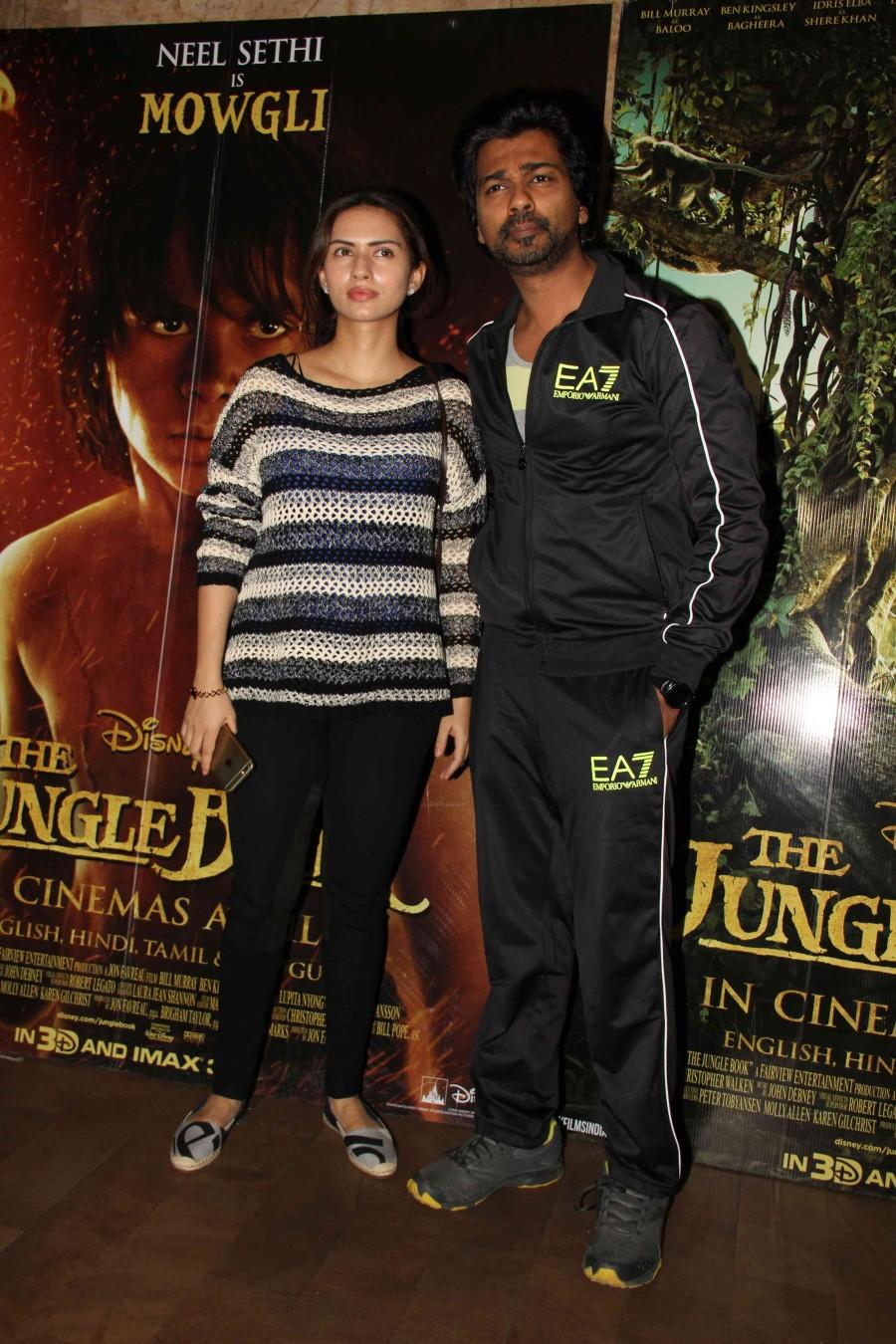 Bollywood actor Salman Khan, Sohail Khan attend a special screening of The Jungle Book,The Jungle Book special screening,Salman Khan,Sohail Khan,Salman Khan at special screening of The Jungle Book,the jungle book movie