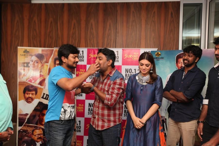 Tamil movie Manithan audio Launch held at Suryan FM, Chennai. Celebs like Udhayanithi Stalin, Hansika Motwani and Madhan Karky graced the event. Manithan audio Launch,Manithan,Udhayanithi Stalin,Hansika Motwani,Manithan audio Launch pics,Manithan audio Launch images,Manithan audio Launch stills,Manithan audio Launch pictures,Manithan audio Launch photos,Madhan Karky