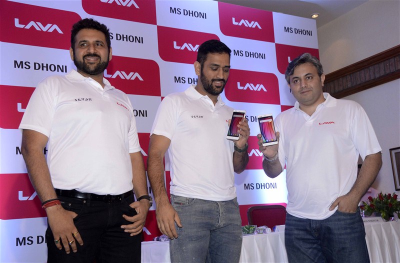India's limited-overs cricket captain M.S. Dhoni has been signed up as a brand ambassador by handset manufacturer Lava International in a move to strengthen its brand in India, the company announced on Sunday. MS Dhoni,Dhoni,Lava introduces MS Dhoni as its brand ambassador,MS Dhoni Named as Lava's Brand Ambassador,Dhoni as Lava's Brand Ambassador,Lava,Lava Brand Ambassador,Lava Mobile,MS Dhoni becomes Brand Ambassador for Lava