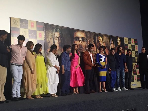 Aishwarya Rai Bachchan and Randeep Hooda at Sarbjit Trailer Launch ...