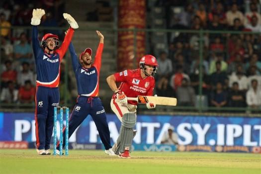 Leg-spinner Amit Mishra's 4/11 proved crucial as Delhi Daredevils thrashed Kings XI Punjab by eight wickets in an Indian Premier League (IPL) contest at the Ferozeshah Kotla on Friday.