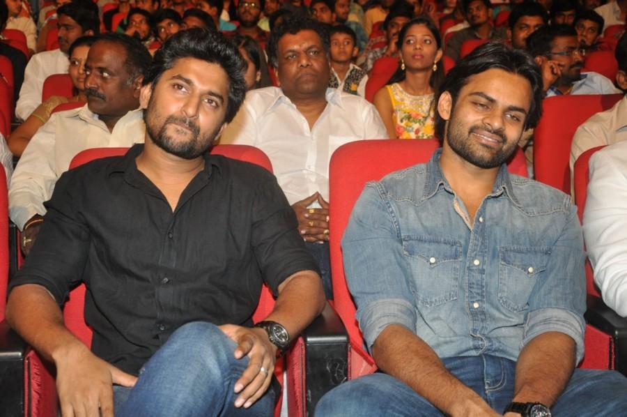 Supreme Movie Audio Release Function held at Hyderabad. Sai Dharam Tej, Raashi Khanna, Nani and others graced the event. Supreme Audio Launch,Supreme Audio,Supreme music Launch,Sai Dharam Tej,Raashi Khanna,Nani,Supreme Audio Launch pics,Supreme Audio Launch images,Supreme Audio Launch stills,Supreme Audio Launch pictures