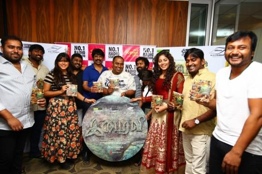 Tamil movie Iraivi Audio Launch held in Chennai. Celebs like Vijay Sethupathi, Bobby Simha, SJ Surya, Anjali and others graced the event.