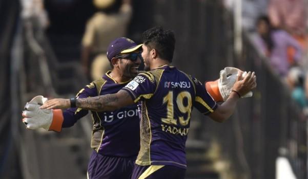 Kolkata Knight Riders (KKR) rode on an unbeaten 60-ball knock of 90 from captain Gautam Gambhir after an impressive bowling performance to grab an eight-wicket victory over Sunrisers Hyderabad in an Indian Premier League (IPL) encounter at the Rajiv Gandhi International Stadium on Saturday.