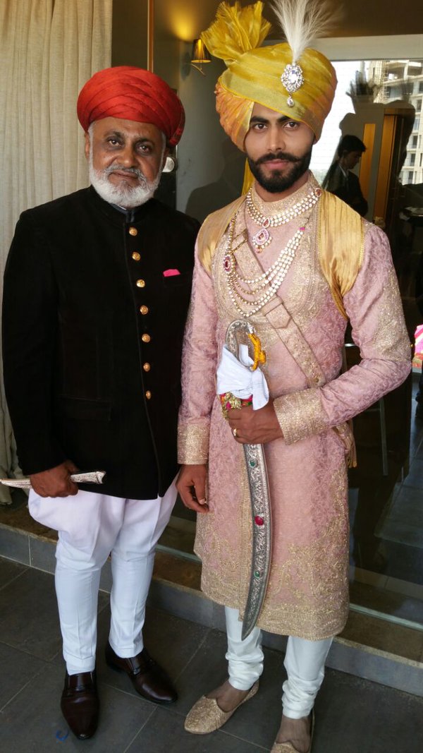 Ravindra Jadeja and Rivaba Solanki Marriage Photos - Photos,Images ...