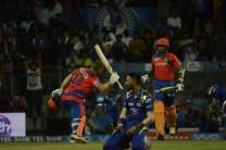Gujarat Lions defeated Mumbai Indians by three wickets in an Indian Premier League (IPL) match at the Wankhede Stadium on Saturday.