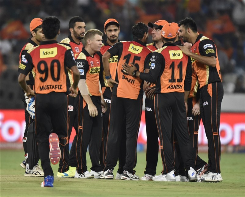 Leading from the front, skipper David Warner smashed an unbeaten 90 to single-handedly steer Sunrisers Hyderabad to a comfortable seven-wicket victory over Mumbai Indians in an Indian Premier League (IPL) match at the Rajiv Gandhi International Stadium on Monday. David Warner,IPL 2016,Sunrisers Hyderabad,Mumbai Indians,Indian Premier League,Indian Premier League 2016,Indian Premier League 9,Sunrisers Hyderabad beat Mumbai Indians,IPL 2016 pics,IPL 2016 images,IPL 2016 photos,IPL 2016 pictures