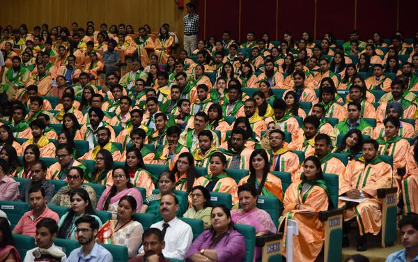 Prime Minister Narendra Modi on Tuesday said India has the wealth of knowledge to lead the world in the 21st century. Narendra Modi,Prime Minister Narendra Modi,India's wealth to lead the world,Modi in Jammu,Shri Mata Vaishno Devi University,Modi address,PM Narendra Modi address,Narendra Modi address