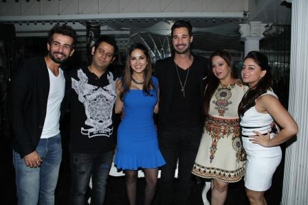 Sunny Leone Attend Surprise Birthday Party of Jay Bhanushali's Wife, Mahii