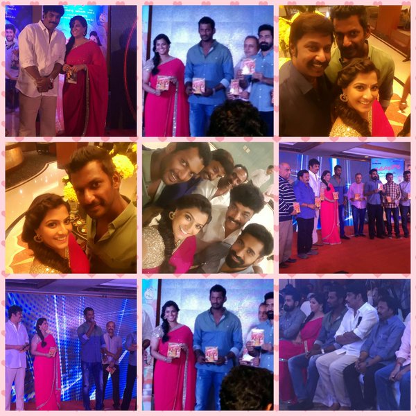 Madha Gaja Raja Audio Launch event held in Chennai. Celebs like Vishal, Varalaxmi, Vijay Antony, Sundar C and many others graced the event. Madha Gaja Raja Audio Launch,Madha Gaja Raja Audio,Madha Gaja Raja,Vishal,Varalaxmi,Vijay Antony,Sundar C,Vishal and Varalaxmi,Vishal and Varalaxmi Sarathkumar,Varalaxmi Sarathkumar,Madha Gaja Raja Audio Launch pics,Madha Gaja Raja Audio Launch images,Mad