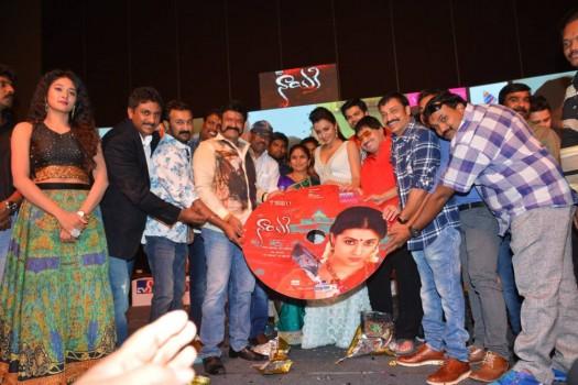 Telugu movie Nayaki Audio launch event held at Hyderabad. Celebs like Nandamuri Balakrishna, Trisha Krishnan, Sushma Raj and others graced the event.