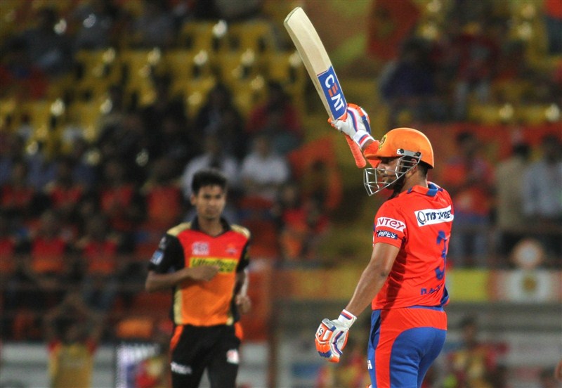 Sunrisers Hyderabad ended Gujarat Lions' three-match winning streak with a 10-wicket thumping win in an Indian Premier League (IPL) encounter at the Saurashtra Cricket Association Stadium on Thursday. Sunrisers Hyderabad beat Gujarat Lions,Sunrisers Hyderabad beat Gujarat Lions by 10 wickets,Sunrisers Hyderabad,Gujarat Lions,Indian Premier League,Indian Premier League 2016,Indian Premier League 9,IPL 2016,IPL 9,IPL,IPL pics,IPL images,IPL photos,IPL pi