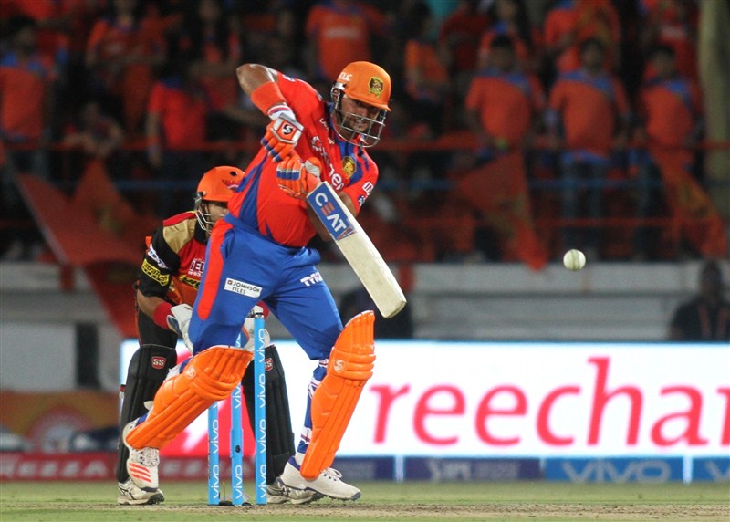 Sunrisers Hyderabad ended Gujarat Lions' three-match winning streak with a 10-wicket thumping win in an Indian Premier League (IPL) encounter at the Saurashtra Cricket Association Stadium on Thursday. Sunrisers Hyderabad beat Gujarat Lions,Sunrisers Hyderabad beat Gujarat Lions by 10 wickets,Sunrisers Hyderabad,Gujarat Lions,Indian Premier League,Indian Premier League 2016,Indian Premier League 9,IPL 2016,IPL 9,IPL,IPL pics,IPL images,IPL photos,IPL pi
