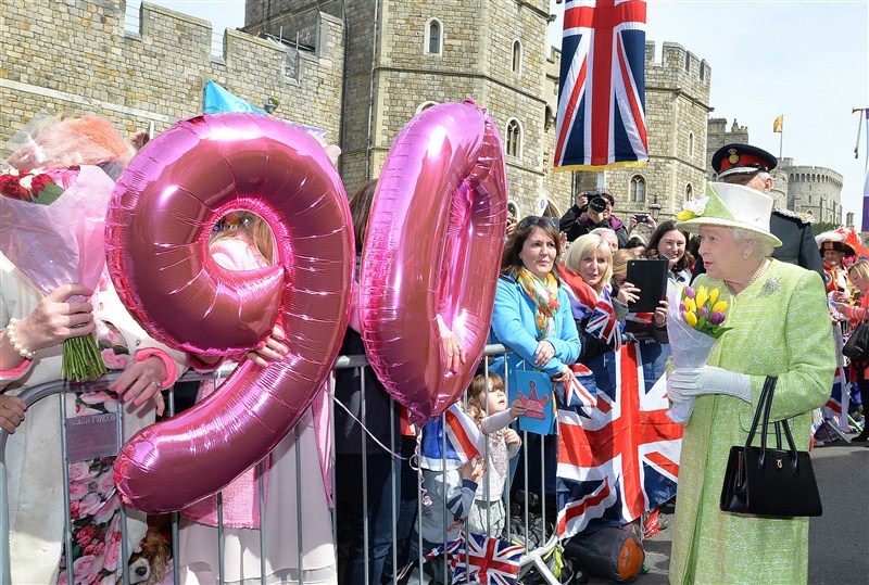 Britain's Queen Elizabeth, the world's longest-serving monarch, turns 90. Queen Elizabeth,Queen Elizabeth's 90th birthday celebration,Queen Elizabeth birthday celebration,Queen Elizabeth birthday,queen elizabeth birthday celebrations,Queen Elizabeth pics,Queen Elizabeth images,Queen Elizabeth photos,Queen Elizabeth stills
