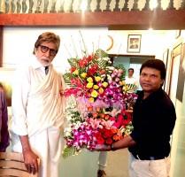 Amitabh Bachchan,Amitabh Bachchan launches Vikrant Studios,Vikrant Studios,Rajesh Shringarpure,Pratap sarnaik,Joe Rajan,DJ Sheizwood,Shweta Khanduri,Mohit Madan,Vikrant Post Production Studios launched at Andheri with Amitabh Bachchan's Blessings,Ami