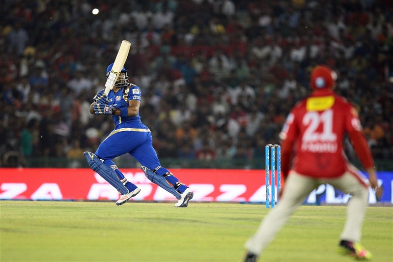 Mumbai Indians defeated Kings XI Punjab by 25 runs to bag their third victory in the Indian Premier League (IPL) at the Punjab Cricket Association Stadium on Monday. Mumbai Indians beats Kings XI Punjab,Mumbai Indians beats Kings XI Punjab by 25 runs,Mumbai Indians,Kings XI Punjab,Indian Premier League,Indian Premier League 2016,Indian Premier League 9,IPL 2016,IPL,IPL 9,IPL pics,IPL images,IPL photos,IPL stills,IPL p