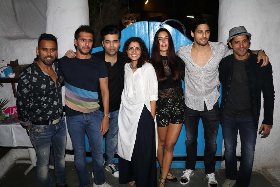 Bollywood actor Sidharth Malhotra and actress Katrina Kaif at Baar Baar Dekho wrap up party. Sidharth Malhotra,Katrina Kaif,Sidharth Malhotra and Katrina Kaif,Baar Baar Dekho wrap up party,Baar Baar Dekho,Farhan,Baar Baar Dekho wrap up party pics,Baar Baar Dekho wrap up party images,Baar Baar Dekho wrap up party stills,Baar Baar Dekho wrap up par