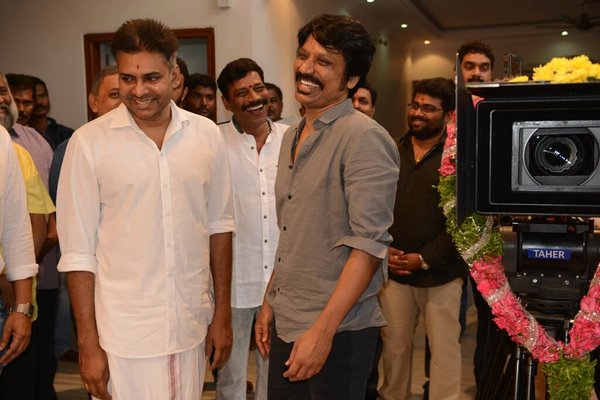 Pawan Kalyan and SJ Suryah's upcoming movie launched today in Hyderabad. Pawan Kalyan,SJ Suryah,Pawan Kalyan and SJ Suryah's movie launch,Pawan Kalyan movie launch photos,Pawan Kalyan movie launch pics,Pawan Kalyan movie launch images,Pawan Kalyan movie launch stills,Pawan Kalyan movie launch pictures,Pawan Kalyan new mov