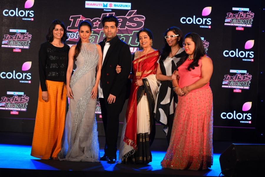 The judging panel - Karan Johar, Kirron Kher and Malaika Arora Khan will return yet again to turn dreams into reality for the contestants. India's Got Talent,India's Got Talent 7,Malaika Arora,Karan Johar,Kirron Kher,India's Got Talent finale,India's Got Talent pics,India's Got Talent images,India's Got Talent photos,India's Got Talent stills