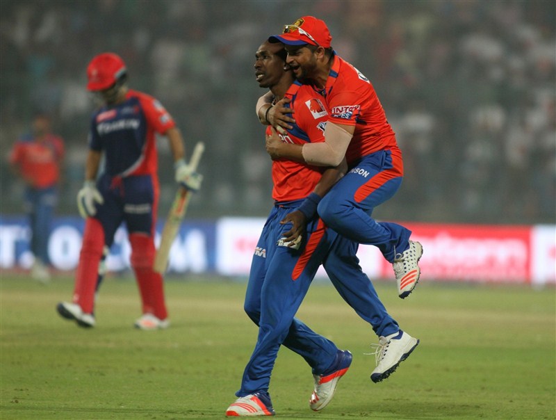 Gujarat Lions edged out a spirited Delhi Daredevils by one run in a thrilling Indian Premier League (IPL) clash that went right down to the last ball at the Ferozshah Kotla Stadium on Wednesday. Gujarat Lions beat Delhi Daredevils,Gujarat Lions,Delhi Daredevils,Indian Premier League,Indian Premier League 2016,Indian Premier League 9,IPL 2016,IPL 9,IPL pics,IPL images,IPL photos,IPL pictures