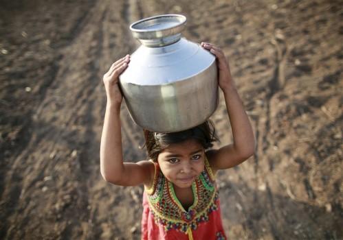 About 330 million people, almost a quarter of the country's population, are hit by India's worst drought in four decades.