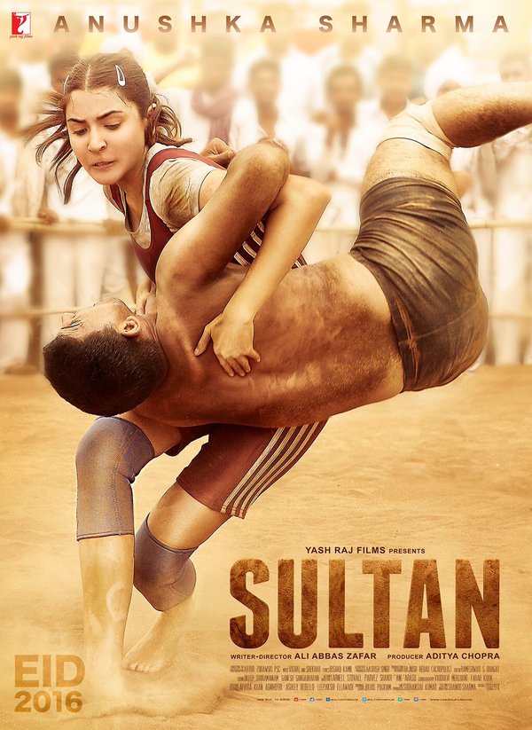 Salman Khan, Anushka Sharma's 'Sultan' movie Poster - Photos,Images