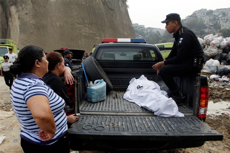 Four people are dead and at least 24 more are missing after a collapse at Guatemala City's largest garbage dump. Deadly landfill collapse in Guatemala,Deadly landfill collapse,landfill collapse in Guatemala,landfill collapse,Guatemala City,garbage dump