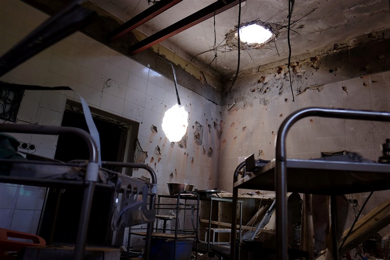 The Pentagon will punish 16 over last year's accidental bombing of an Afghan hospital run by MSF. MSF Afghan hospital,Afghan hospital,Inside the bombed MSF Afghan hospital,bombed MSF Afghan hospital,Pentagon