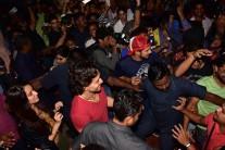 Bollywood actor Tiger Shroff and Shraddha Kapoor visit Chandan Theatre to witness audience reactions.