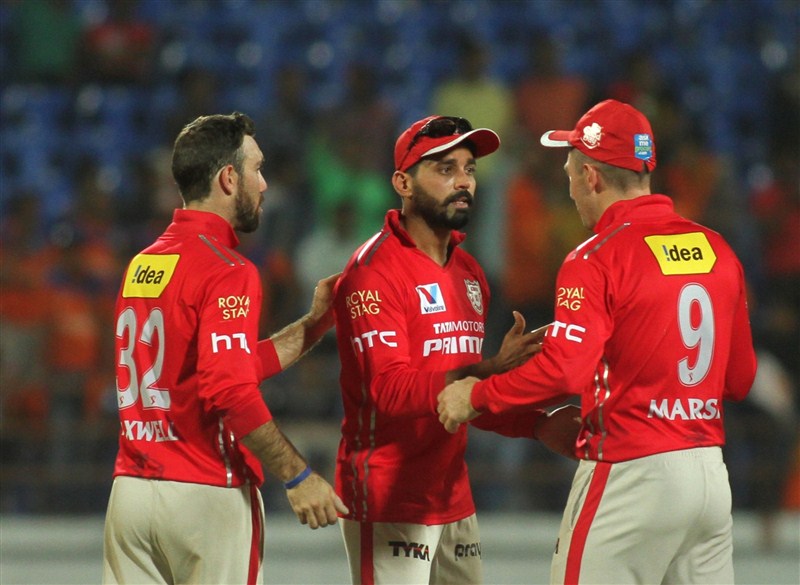 Axar Patel (4/21) and Mohit Sharma (3/32) helped Kings XI Punjab register their only second win in seven Indian Premier League (IPL) games as they overcame table-toppers Gujarat Lions by 23 runs on Sunday. Kings XI Punjab beat Gujarat Lions by 23 runs,Kings XI Punjab beat Gujarat Lions,Kings XI Punjab vs Gujarat Lions,Kings XI Punjab,Gujarat Lions,Indian Premier League,Indian Premier League 2015,Indian Premier League 9
